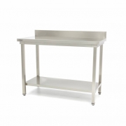 Töölaud Maxima Deluxe SQ600, tagaservaga, riiuliga, erinevad pikkused